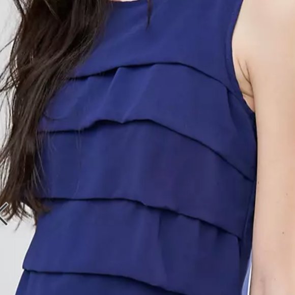 NWOT Madam Rage Blue Layer Dress - Picture 4 of 13